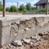 бетон крошится после заливки